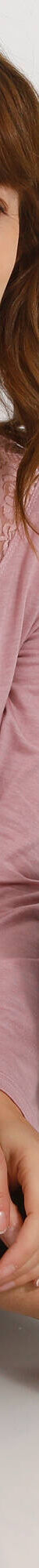 T-shirt chaleur manches longues en laine mélangée (rose grisé) T-shirt chaleur manches longues en laine mélangée (rose grisé)